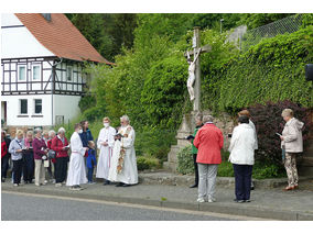 Bittprozession an Christi Himmelfahrt (Foto: Karl-Franz Thiede)